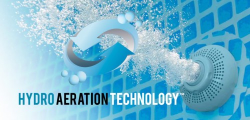 Hydro technológia - Novinka od firmy Intex na rok 2017  Bazén obsahuje vstupnú trysku s hydro prevzdušňovacou technológiou Prevzdušňovanie Hydro technológiou poskytuje zlepšenú cirkuláciu a filtráciu, lepšiu čistotu vody.