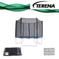 Ochranná sieť pre trampolínu 244 cm čierna