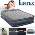 Nafukovacia posteľ Intex Deluxe Pillow Queen (152 x 203 x 43 cm)+ integrovaná el. pumpa 