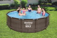 Bazén Bestway Rattan s konštrukciou 3,66 x 1,00 m set s pieskovou filtráciou