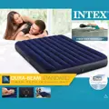 Nafukovací matrac Intex Clasik Downy Blue (152 x 203 x 25 cm)