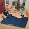 Nafukovací set Intex matrac + pumpa + 2x vankúš (152 x 203 x 25 cm)