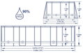 Bazén Bestway  Power Steel 5,49x2,74x1,22m set
