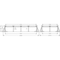 Bazén Intex Family 450 x 220 x 85 cm