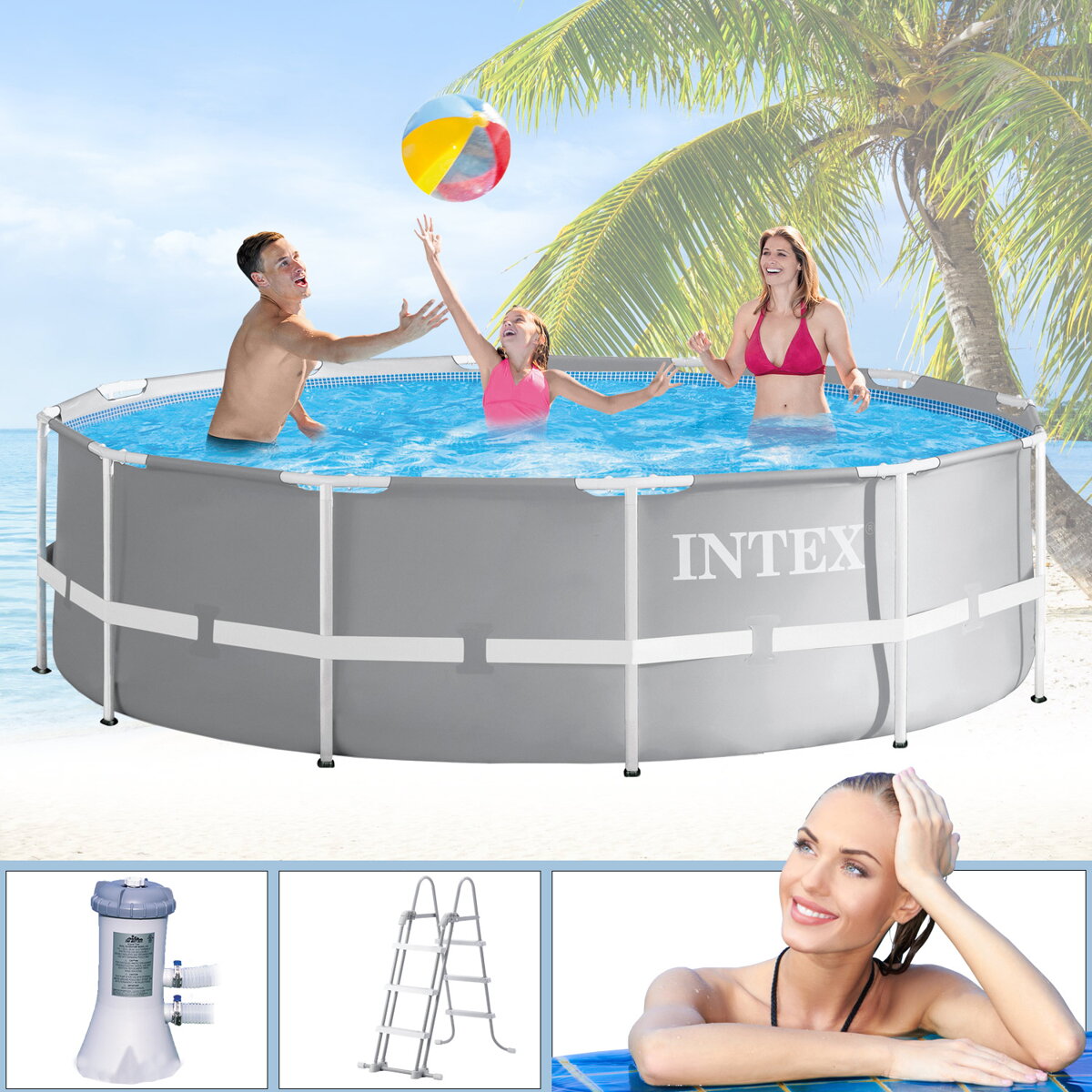 pripojiť Intex bazén čerpadlo