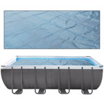 Bazénová solárna plachta 549 x 274 cm dokáže ohriať vodu až o 9°C.