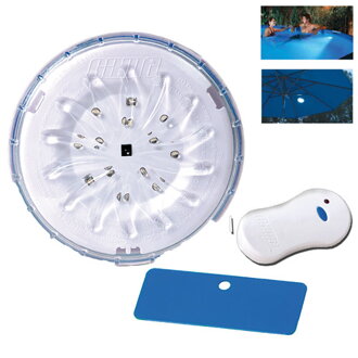 LED osvetlenie bazénu Intex s diaľkovým ovládaním
