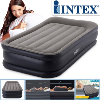 Nafukovacia posteľ Intex Deluxe Pillow Rest Raised Twin