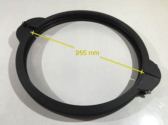 Upínací kruh Ø 265 mm pre filtrácia Intex Krystal Clear 4000 l/h