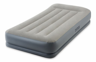 Nafukovacia posteľ INTEX Mid - Raise Pillow Rest Twin s integrovanou elektrickou pumpou