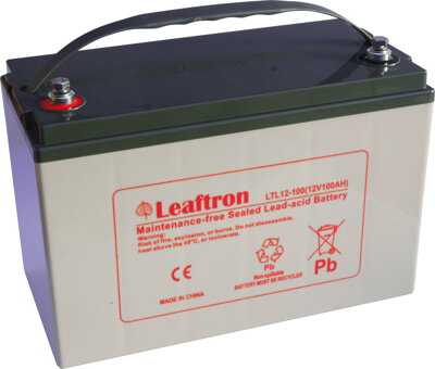 Akumulátor Leaftron LTL100 12V - 100Ah