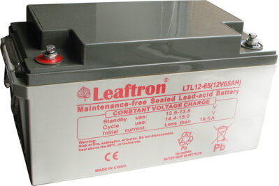 Akumulátor Leaftron LTL12V - 65Ah