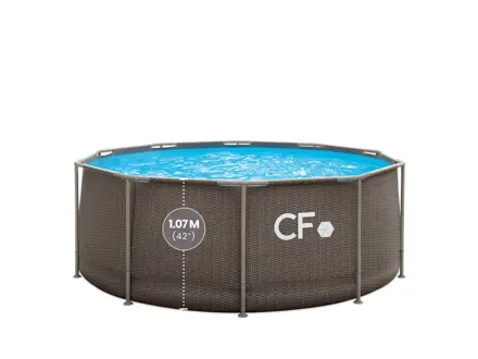 Bazén CF FRAME ratan - 305 x 107 cm