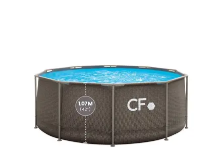 Bazén CF FRAME ratan - 305 x 107 cm
