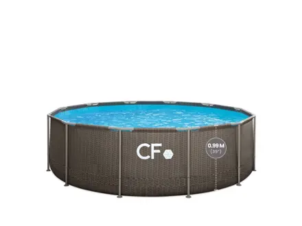 Bazén CF FRAME ratan - 366 x 99 cm