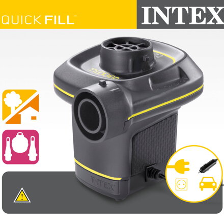 Elektrická pumpa INTEX Quick-Fill  220-240V / 12V 