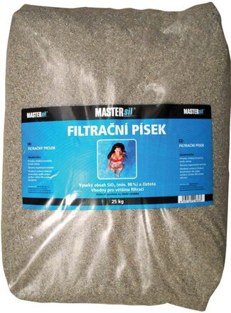 Mastersil filtračný piesok 0,6-1,2mm 25kg