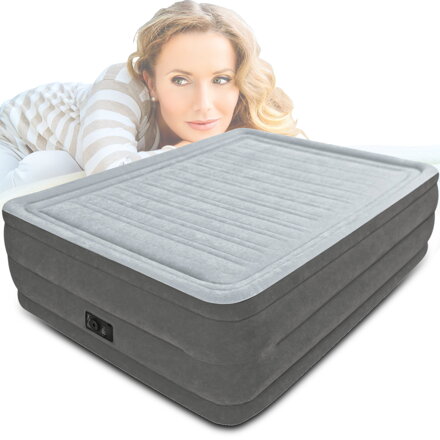 Nafukovacia posteľ INTEX Comfort-Plush Queen 230 V, 152 x 203 x 56 cm 
