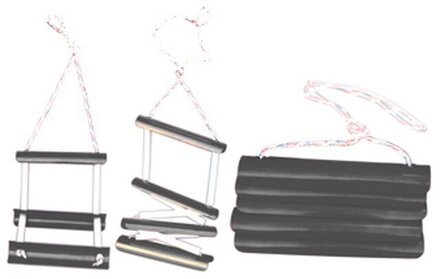 Povrazový rebrík pre člny 5-stupienkový