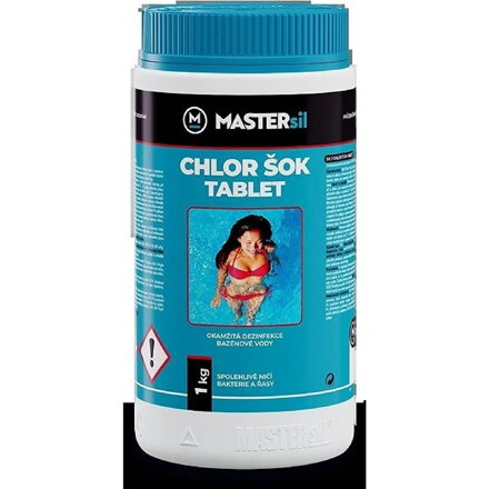 Mastersil Chlor šok tablet 1 kg