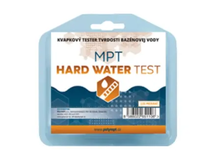Kvapkový tester tvrdosti vody - 120 testov