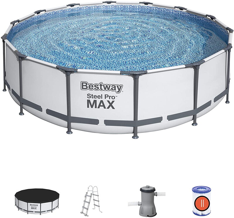 Bazén BESTWAY STEEL PRO MAX Set 427x107 cm