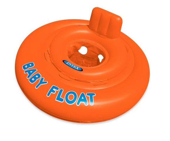 Nafukovacie koleso Intex My Baby Float červené