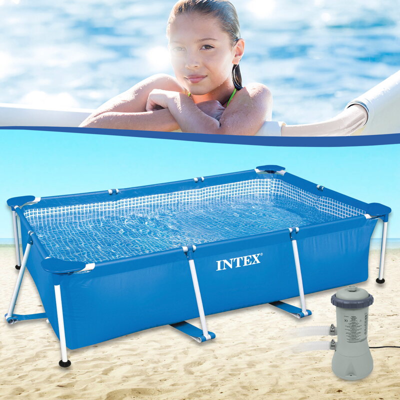 Bazén Intex Family 300 x 200 x 75 cm + kartušová filtrácia 2006 l/h