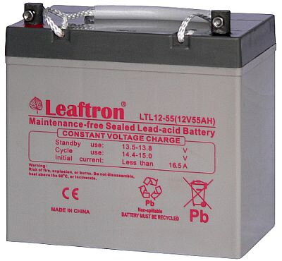 Akumulátor Leaftron LTL 12V-55Ah