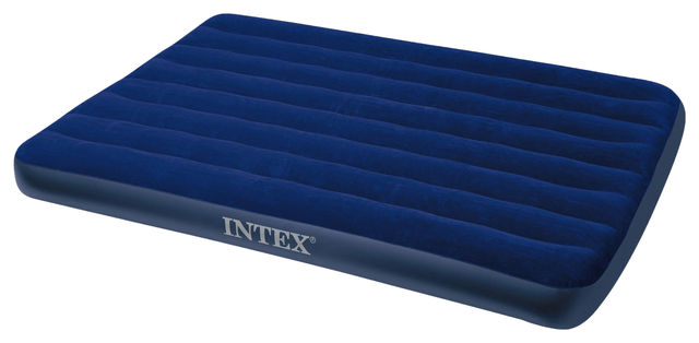 Nafukovací matrac Intex Clasik Downy Blue (137 x 191 x 25 cm)