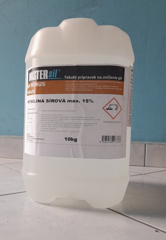 Mastersil pH mínus tekuté 10 kg